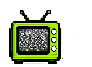 Retro TV pixel icon
